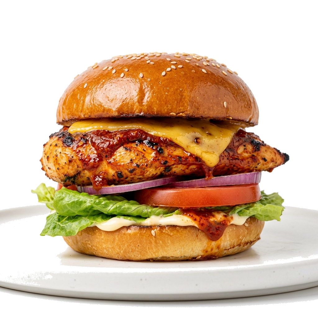 Peri Peri Grilled Burger